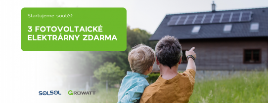 Startujeme soutěž o FVE zdarma