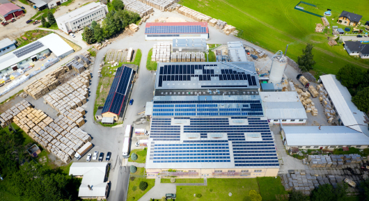 Photovoltaikanlage auf Maß;  Etappe I., II., III. für den Eigenbedarf – 300 KW