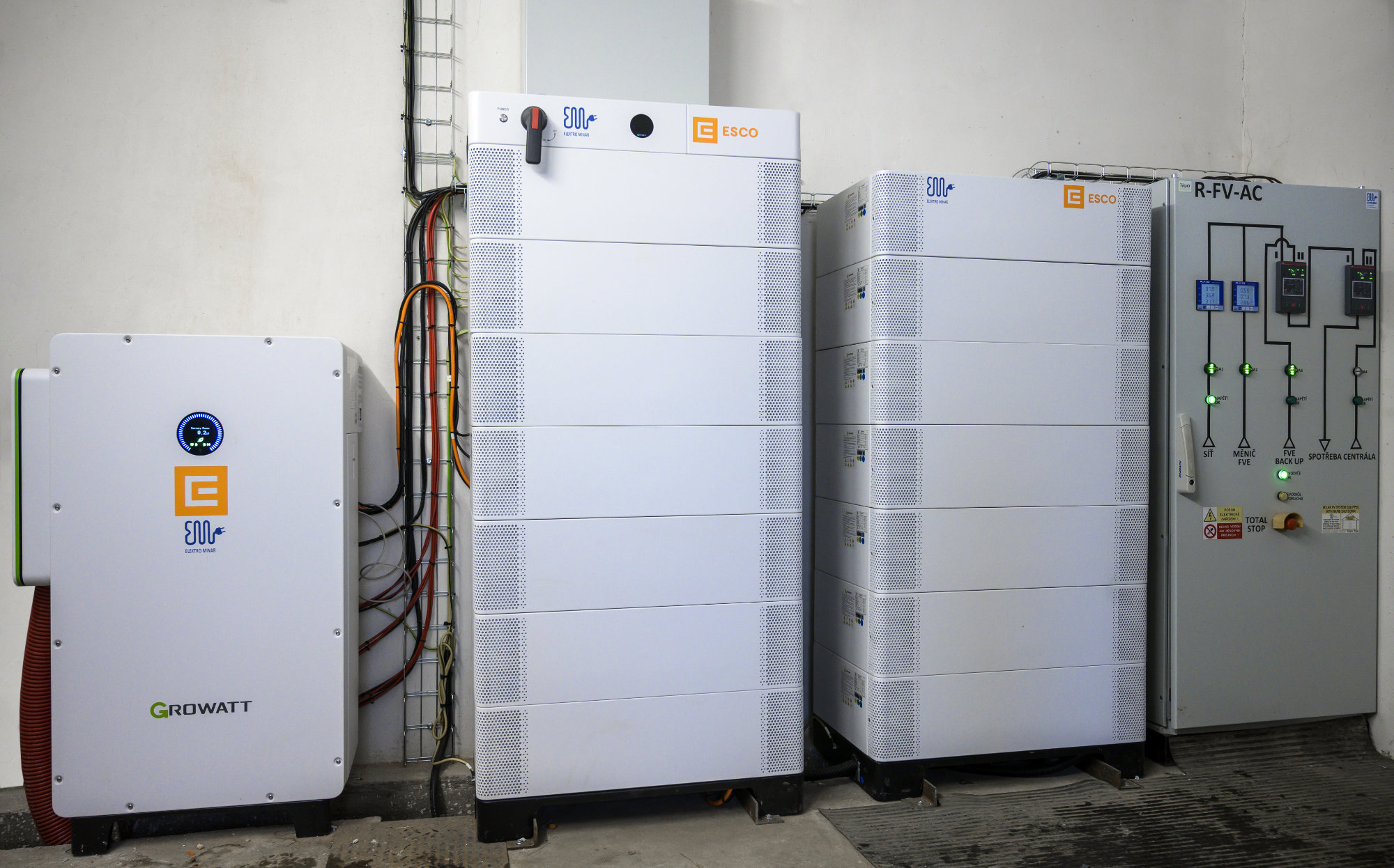 Growatt kommerzielle Installation